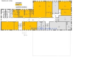 Nebytový prostor – kanceláře, Sedlčany, pronájem